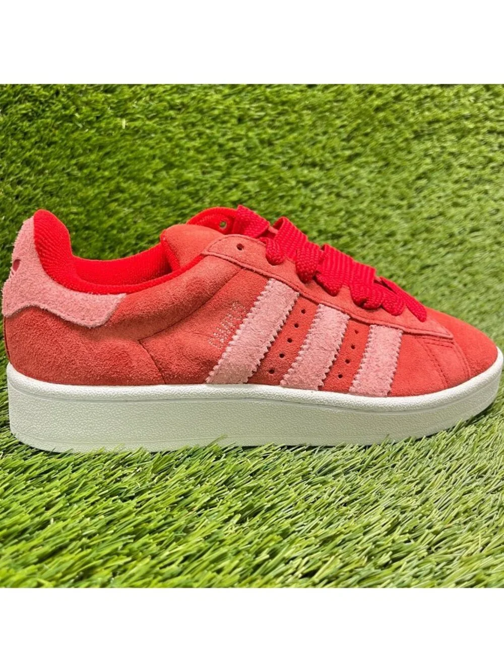 Adidas Campus 00s Better Scarlet Pink Red Womens Size 6 Athletic Shoes Sneakers